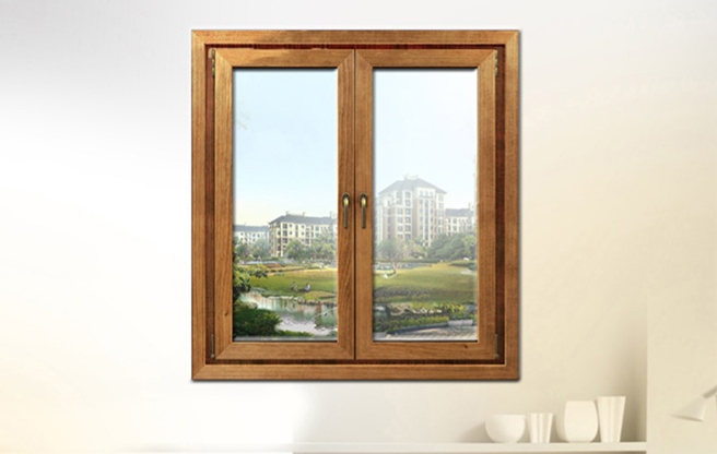 Plastic steel yh70 casement window (German standard)